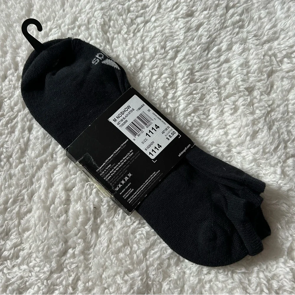 Adidas Men’s Socks Size 11-14 NEW